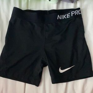 black nike pros